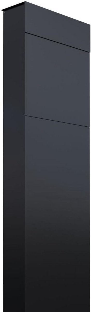 Design Staande Brievenbus Zwart - Modern en Praktisch