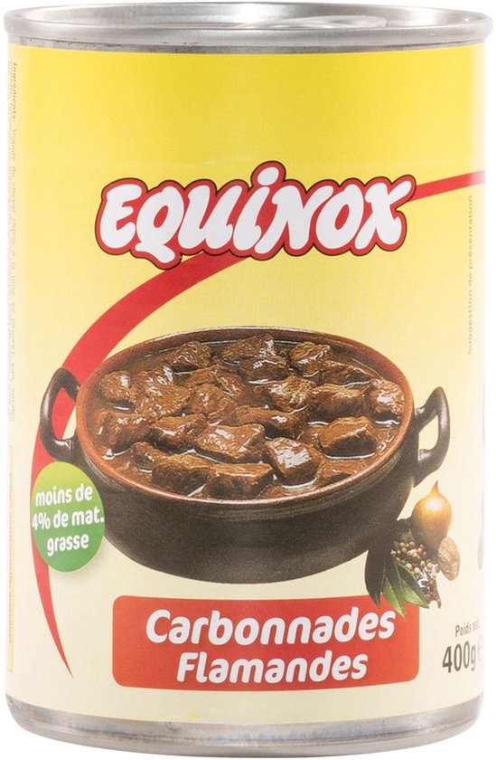 Equinox - Vlaams Stoofvlees - 6 blikken - (6 x 400g)