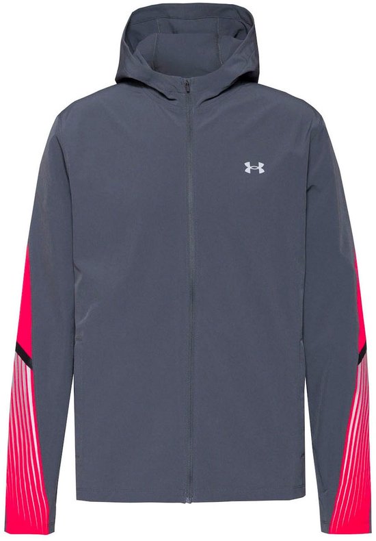 Under Armour Velociti Storm Hooded Jas Heren - Taille S
