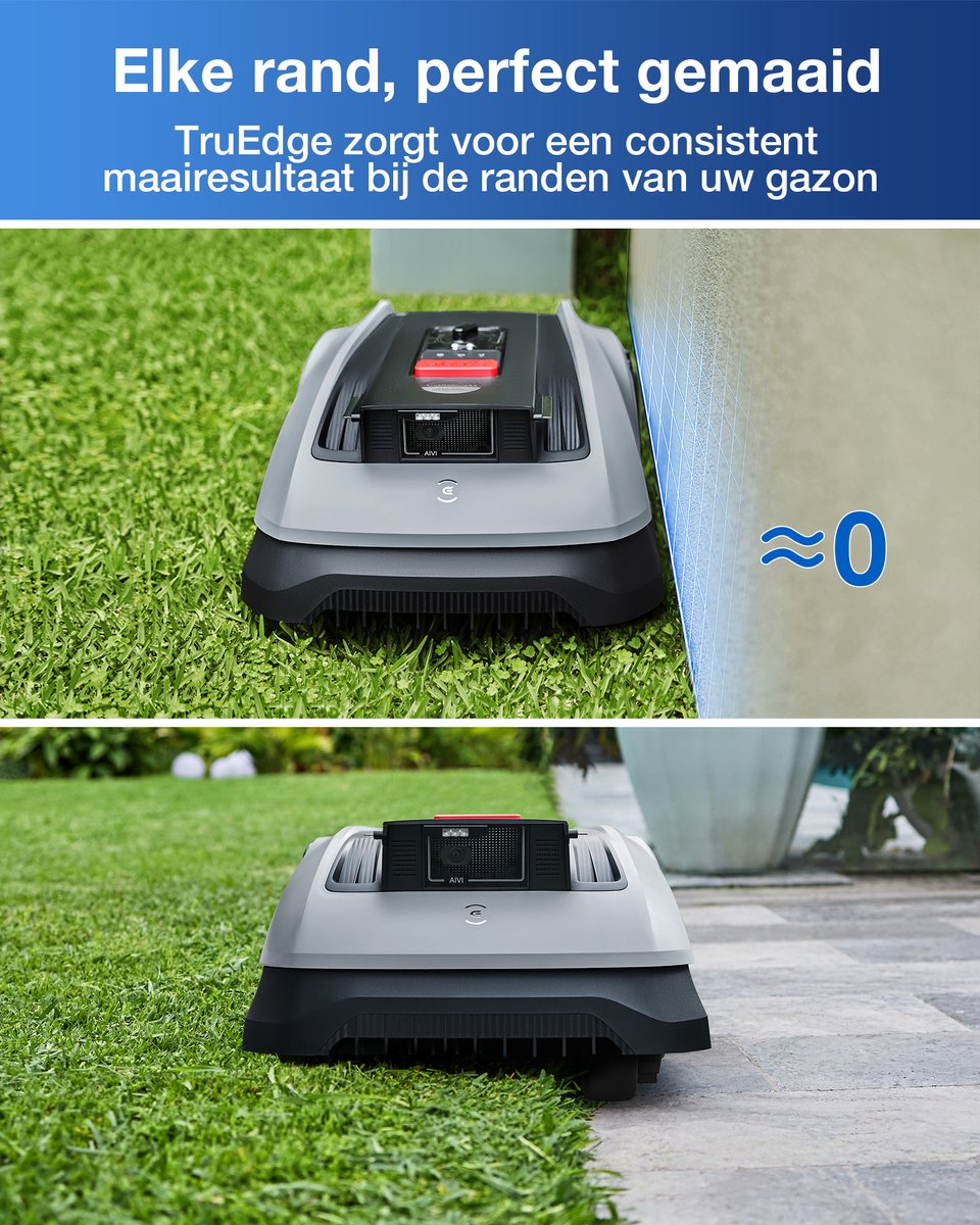 V2FUTURE ECOVACS GOAT O600 RTK Robotmaaier met RTK Navigatie - afbeelding 3