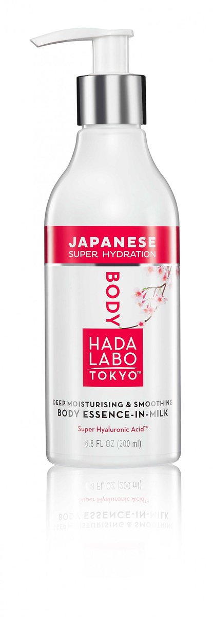 Hada Labo Tokyo Body Firming Concentrate Anti-Aging – Verstevigend Lichaamsserum met Hyaluronzuur – Intens Hydraterende Bodyverzorging – 200 ml