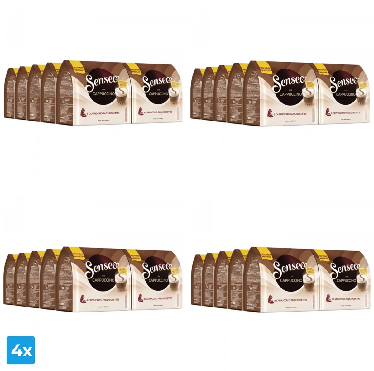 Senseo Cappuccino (4x 80 pads)