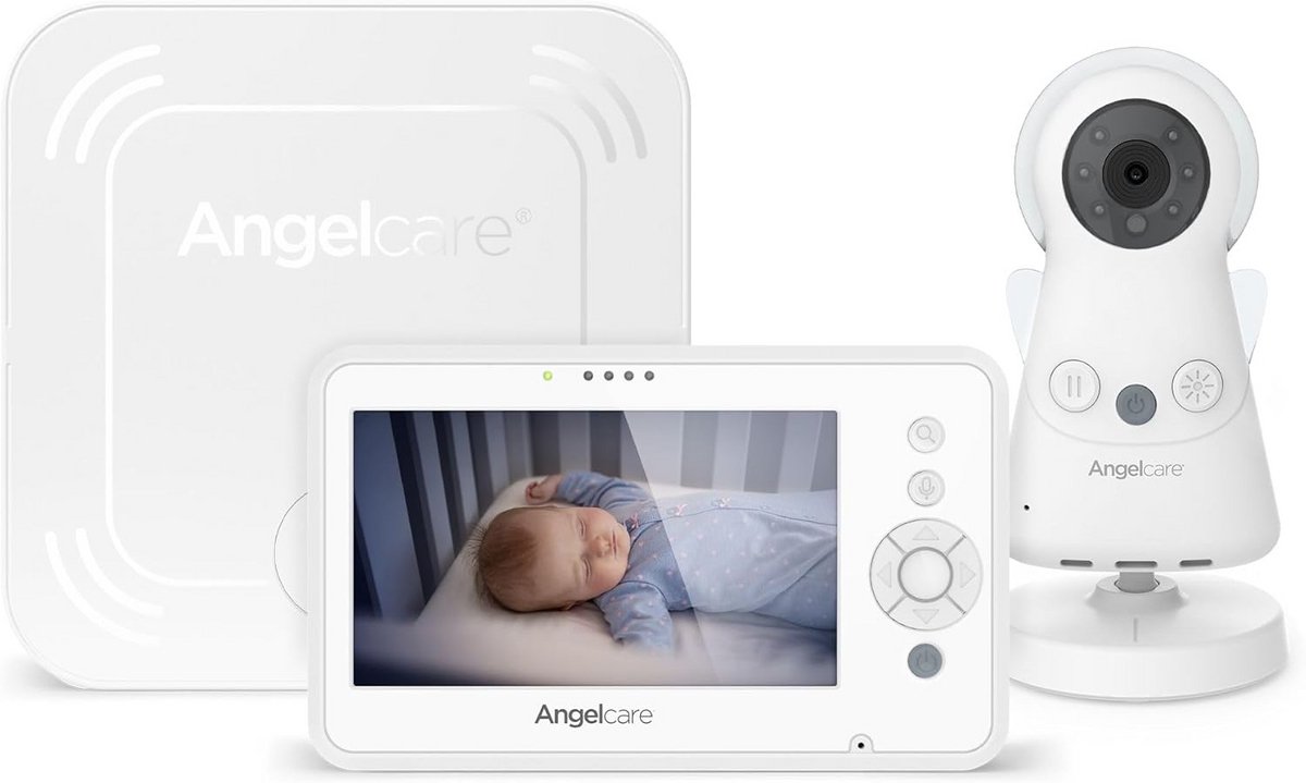 Video Babyfoon met Bewegingsmonitor - 4,3" Scherm, Nachtlampje & Slaapliedjes - Bereik tot 150 Meter