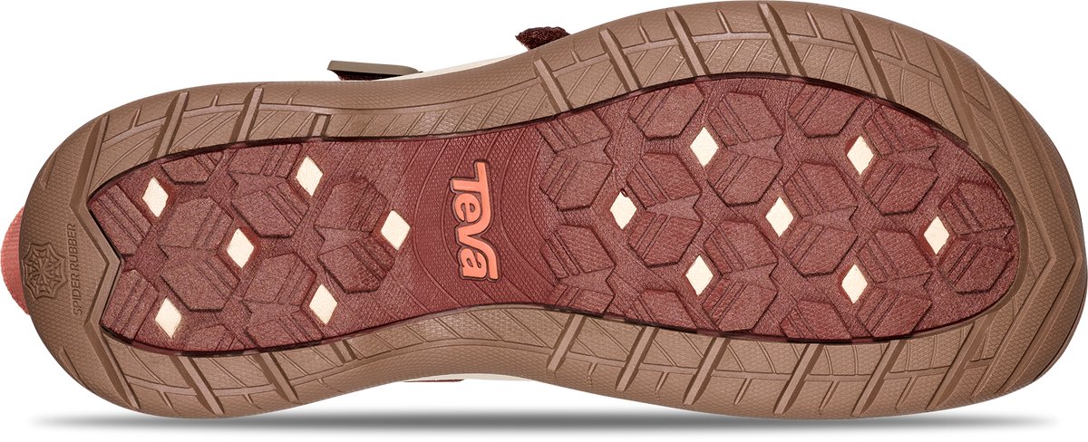 Teva Tirra Sport Ct Sandalen Dames synthetische sandalen Mahogany Rood