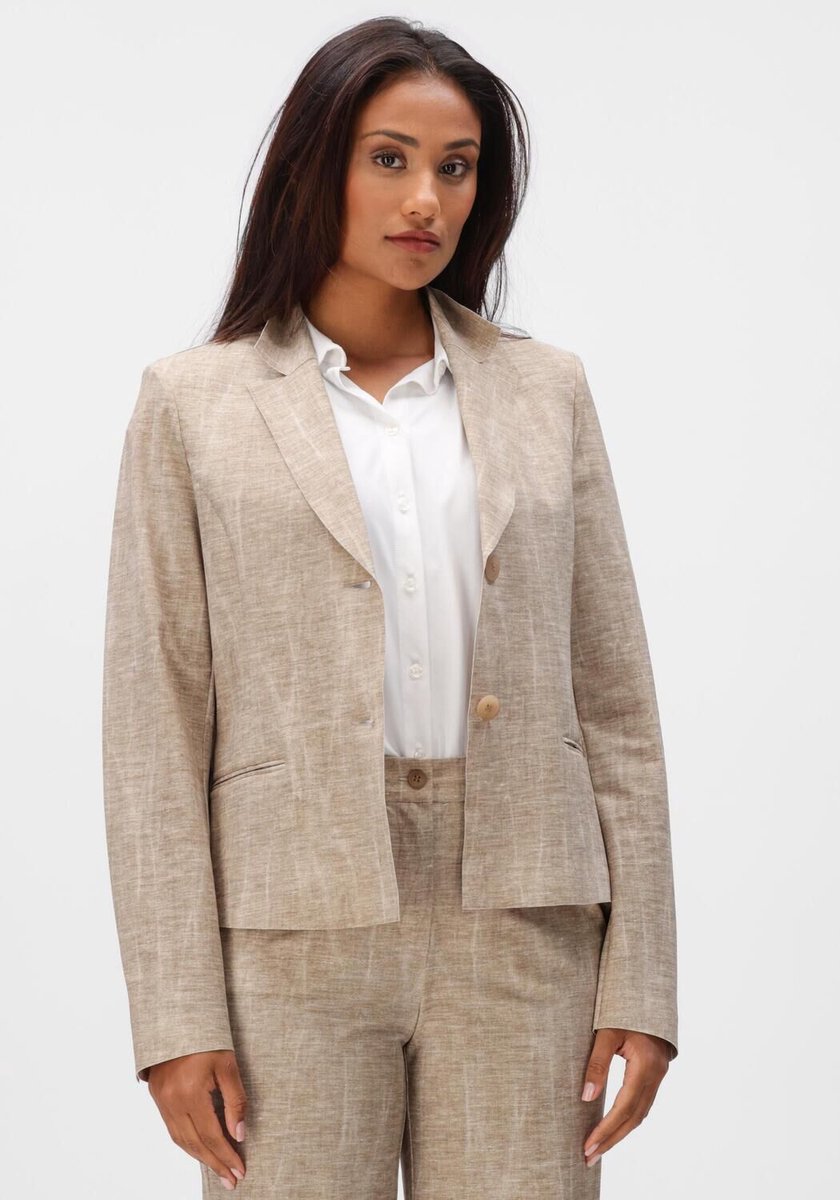 JAPAN TKY Shoji Dessin R Blazers Dames - Zand - Maat M