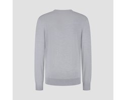 MERSO V-Hals – Merino Trui – 100% Merino Wol – Moonstone Grey