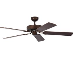 Plafondventilator zonder verlichting met omkeerbare vleugels - 132 cm voor ruimtes tot 25 m²