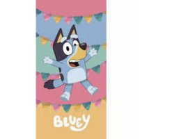 Bluey Parade badhanddoek, strandhanddoek 70x140cm