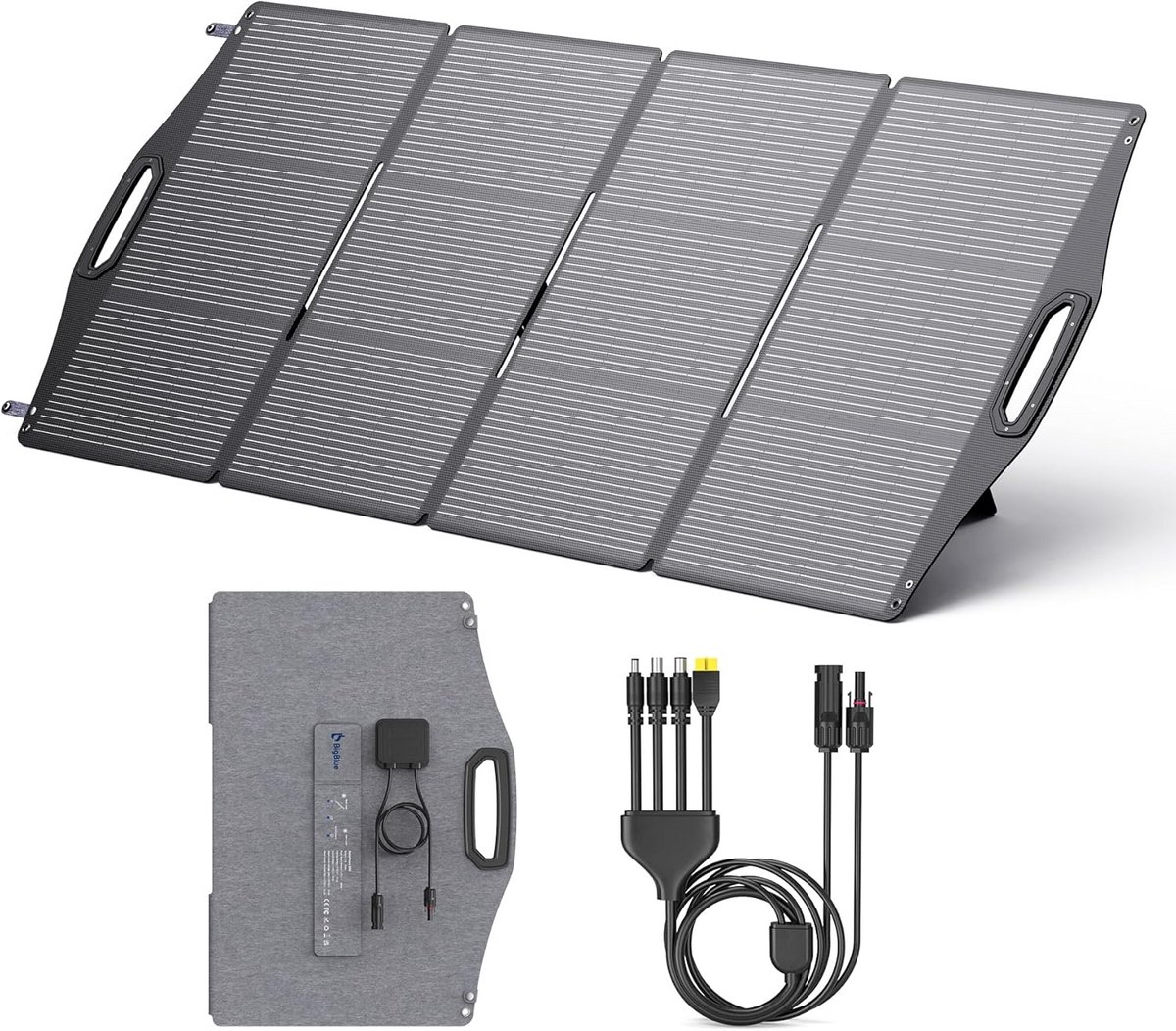 Opvouwbaar 200W Zonnepaneel met 5 Verbindingstypen voor Draagbare Energie Stations