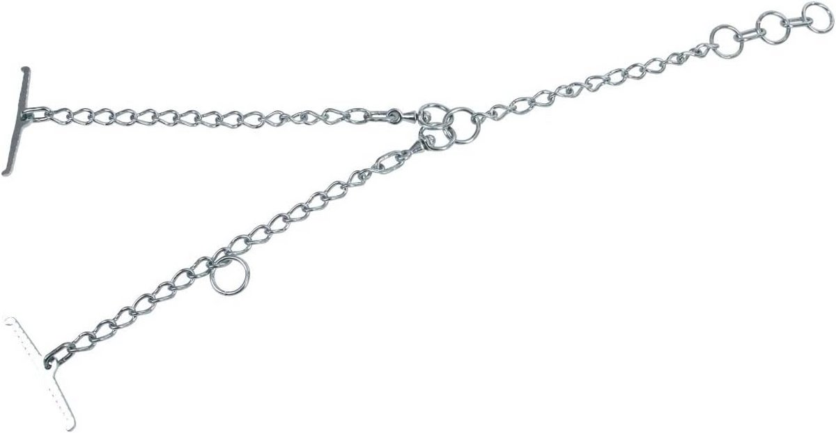 Verzinkte Viehketting - Sterke 3mm Metaalketting voor Vee en Bevestiging