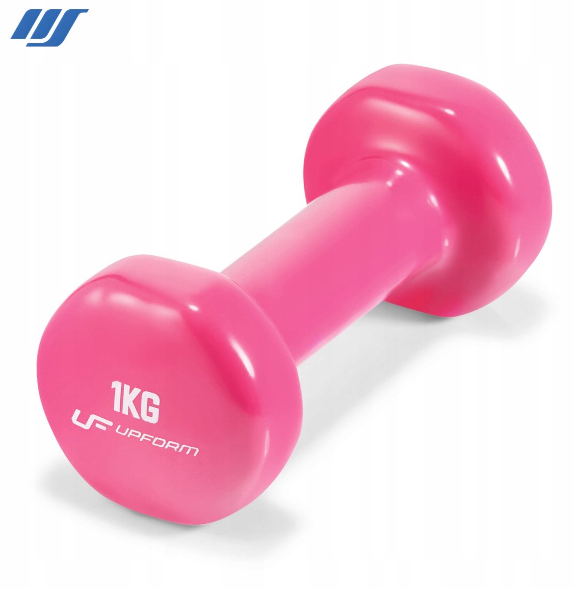 Marbo Sport - Dumbbell UpForm - Dumbbells - Vinyl halter - 1 kg - Roze - Voor fitness, aerobics en thuisgym en Home Gym – foto 2