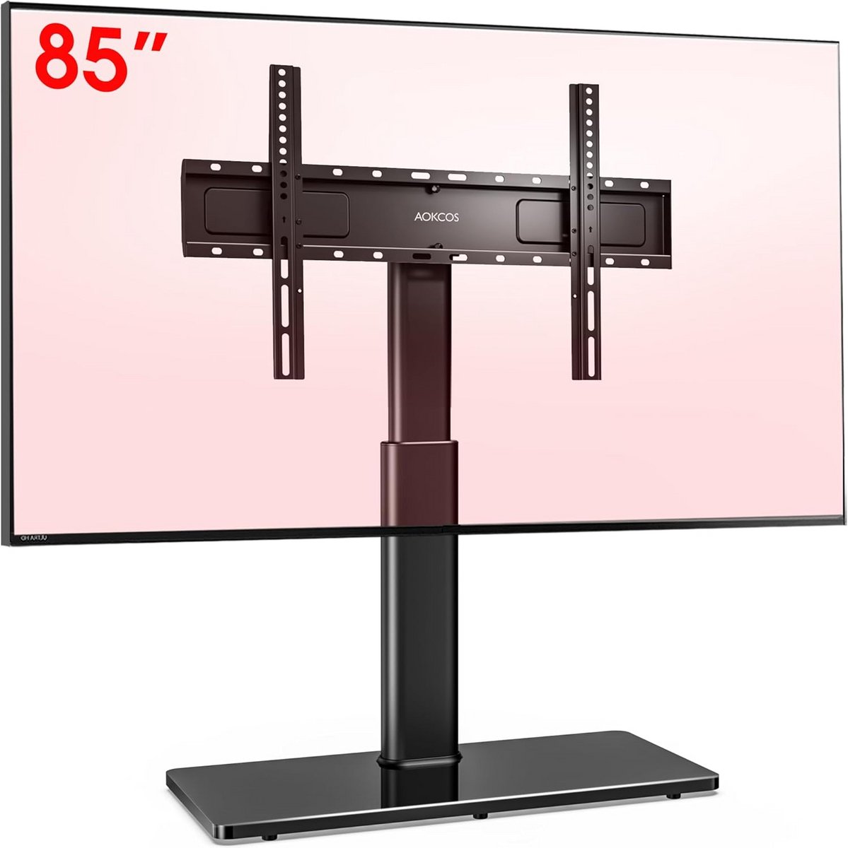 Verstelbare TV Standaard voor 42-85 inch TV met Draaifunctie en Hoogte-aanpassing - Universeel Max VESA 600x400mm