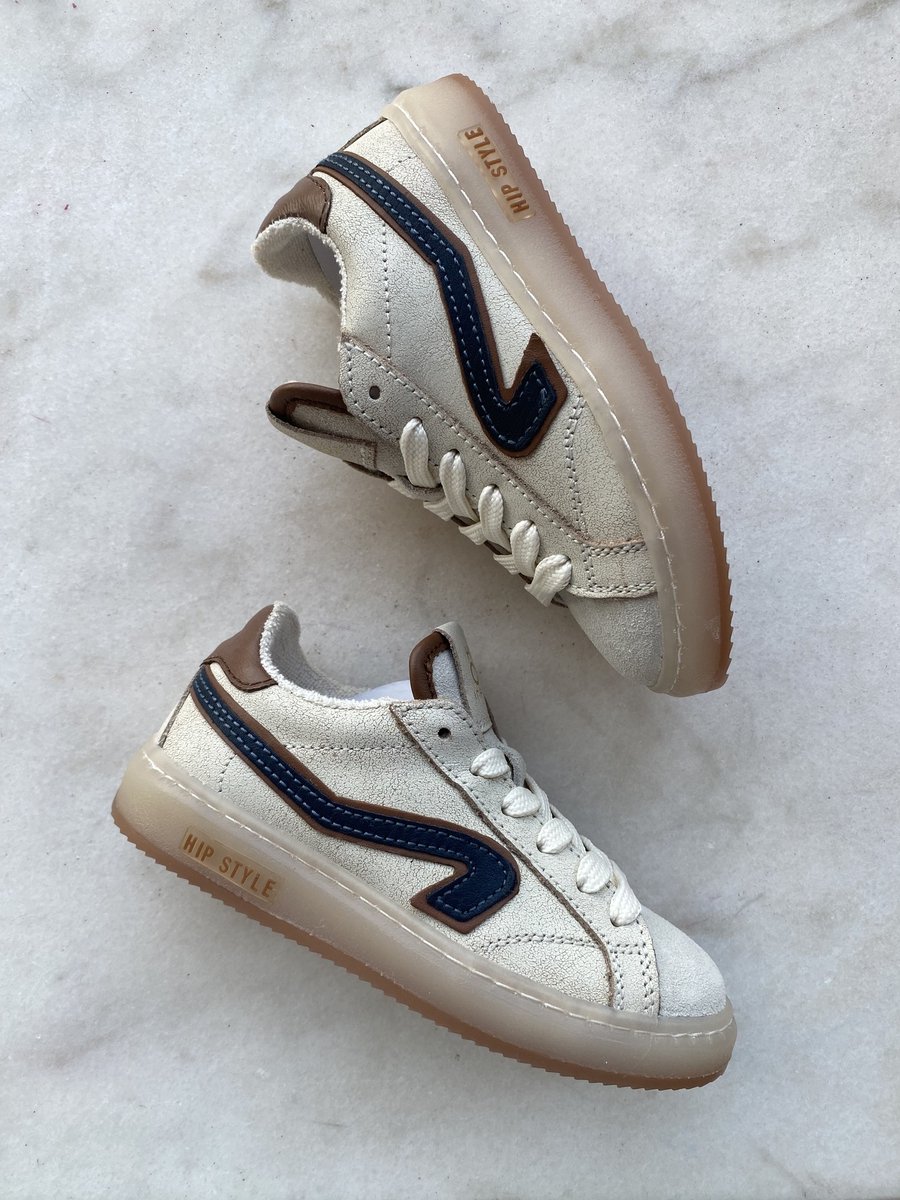 Hip jongenssneaker beige maat 26