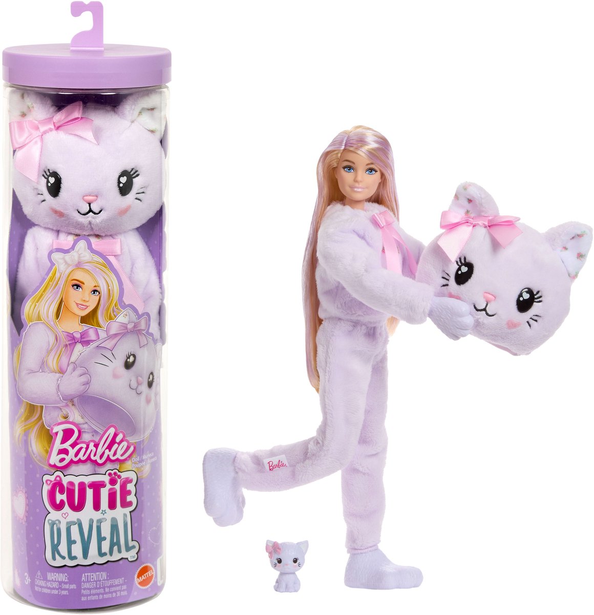 Barbie Care Bears Cutie Reveal Pop - Paars — afbeelding 7