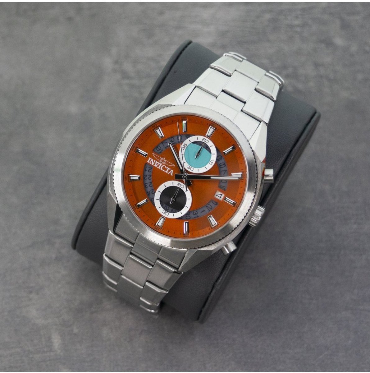 Invicta Speedway 50434 Heren Quartz Horloge - 45 mm