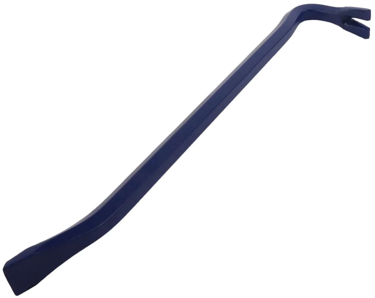 Talen Tools Koevoet breekijzer 50 cm zeshoekig van gehard staal met coating, met beiteleind en hefklauw