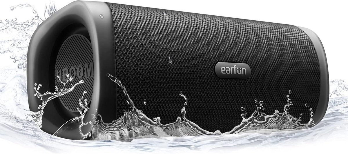 Draagbare Bluetooth luidspreker met 28W stereo geluid, rijke bas, IP67 waterdicht en stofdicht ontwerp