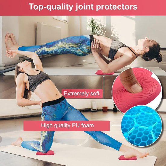 Yoga Kniepad voor Comfort tijdens Oefeningen - Verstelbaar en Ergonomisch Design — afbeelding 3