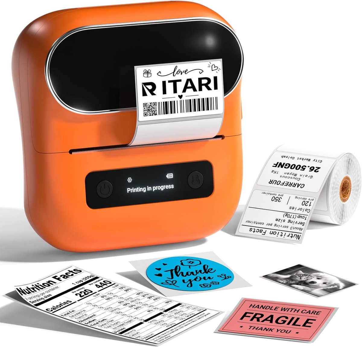 Draadloze Bluetooth Labelprinter