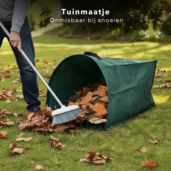 Cheqo® Tuinafvalzak - Tuinzak - Tuinafval Zak - Tuinafvalzak Opvouwbaar - Opvouwbare Tuinafvalzak - Tuinafvalzak Groen - Groene Tuinafvalzak - Tuinzak Groen - Groene Tuinzak - Tuinafvalzak Met Bodem van Merkloos	 — afbeelding 5
