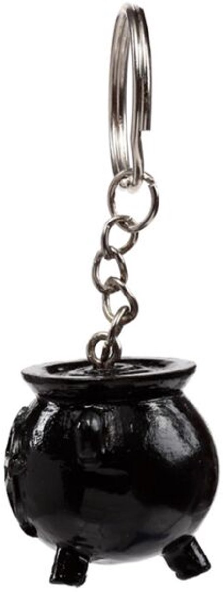 Ketel met pentagram Sleutelhanger