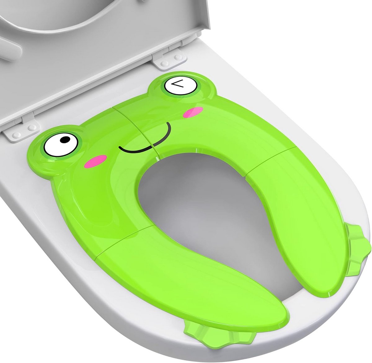 Draagbare Opvouwbare Peuter Toilet Bril Met Antislip Functie