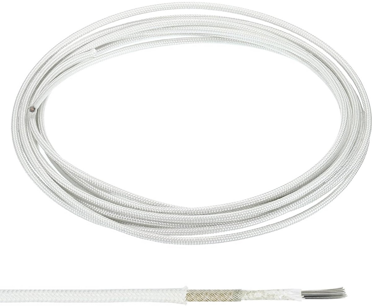 PATIKIL Hoge temperatuur kabel 13 voet 11 Awg -60-450 graden flexibele kabel elektronisch hittebestendig geïsoleerd glasvezel koperdraad vernikkeld graden Celsius verwarmingsketel lamp