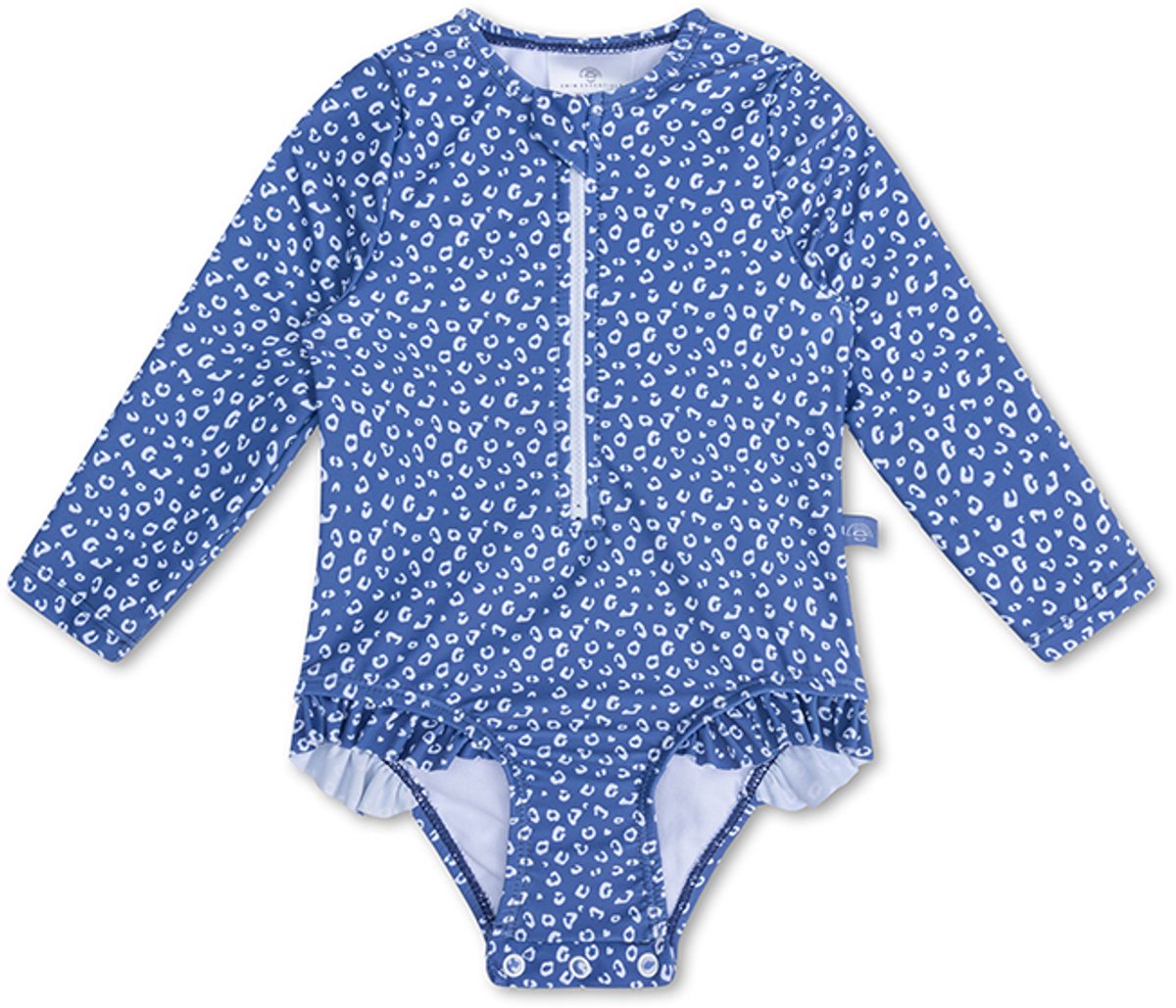 Blue Leopard Rashguard