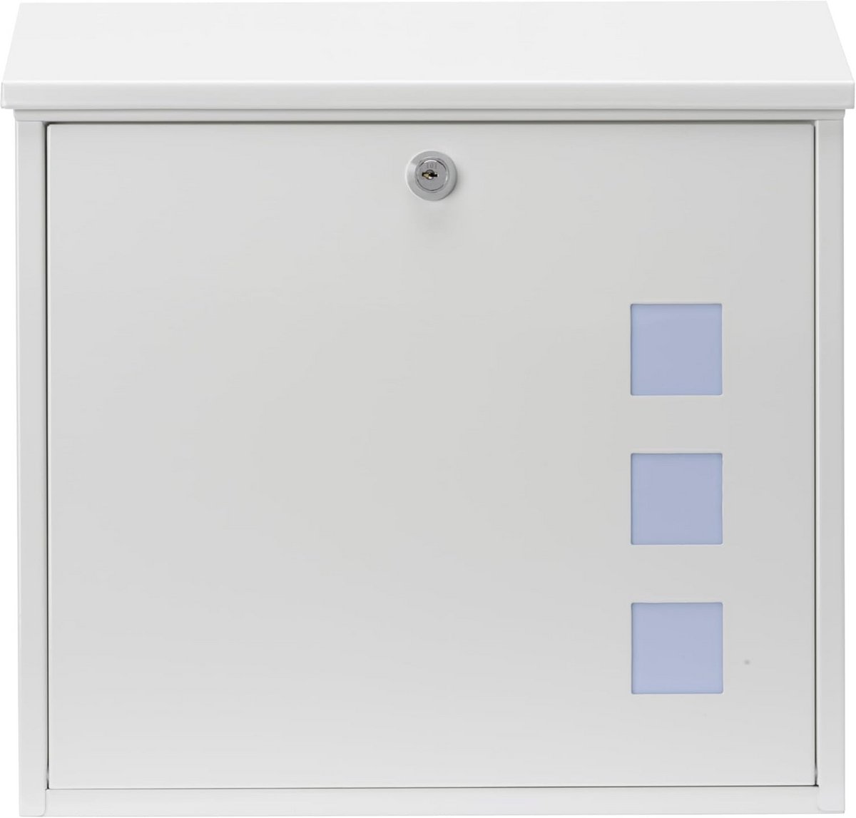 Wandmontage Weerbestendige Postbox - 37x36x11cm - Gemaakt van Gegalvaniseerd Staal