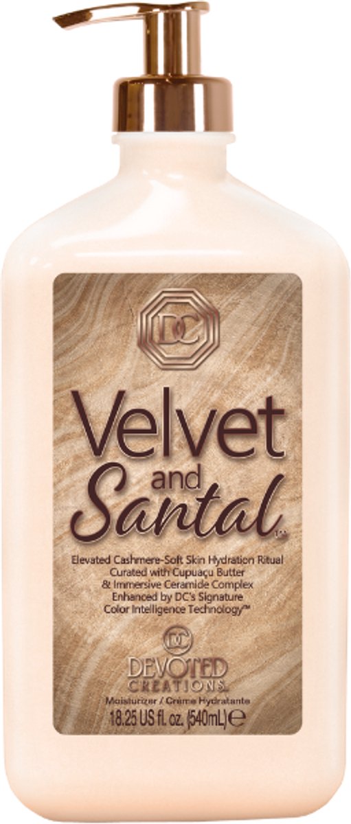 Devoted Creations - Velvet and Sandal Moisturizer - 540ml