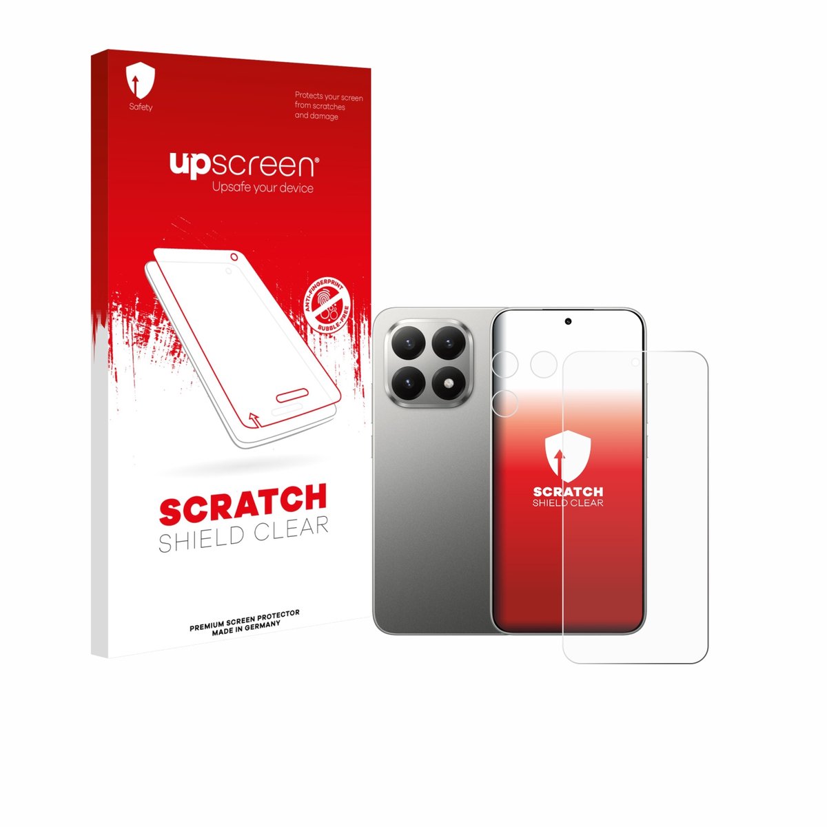 upscreen - Screenprotector voor Xiaomi 15T (Voor+Camera) - Folie Beschermfolie transparant