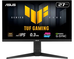 ASUS TUF Gaming VG27UQEL5A - 4K UHD Gaming Monitor - 4K 80Hz, FHD 310Hz Dual Mode - Stereo Speakers - 1ms - 27 inch