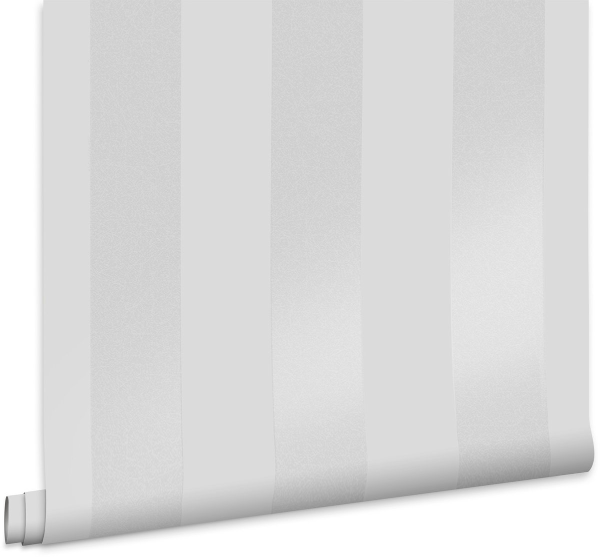 Laura Ashley Lille Pearlescent Stripe Behang - Streep - 10mx52cm - Grijs