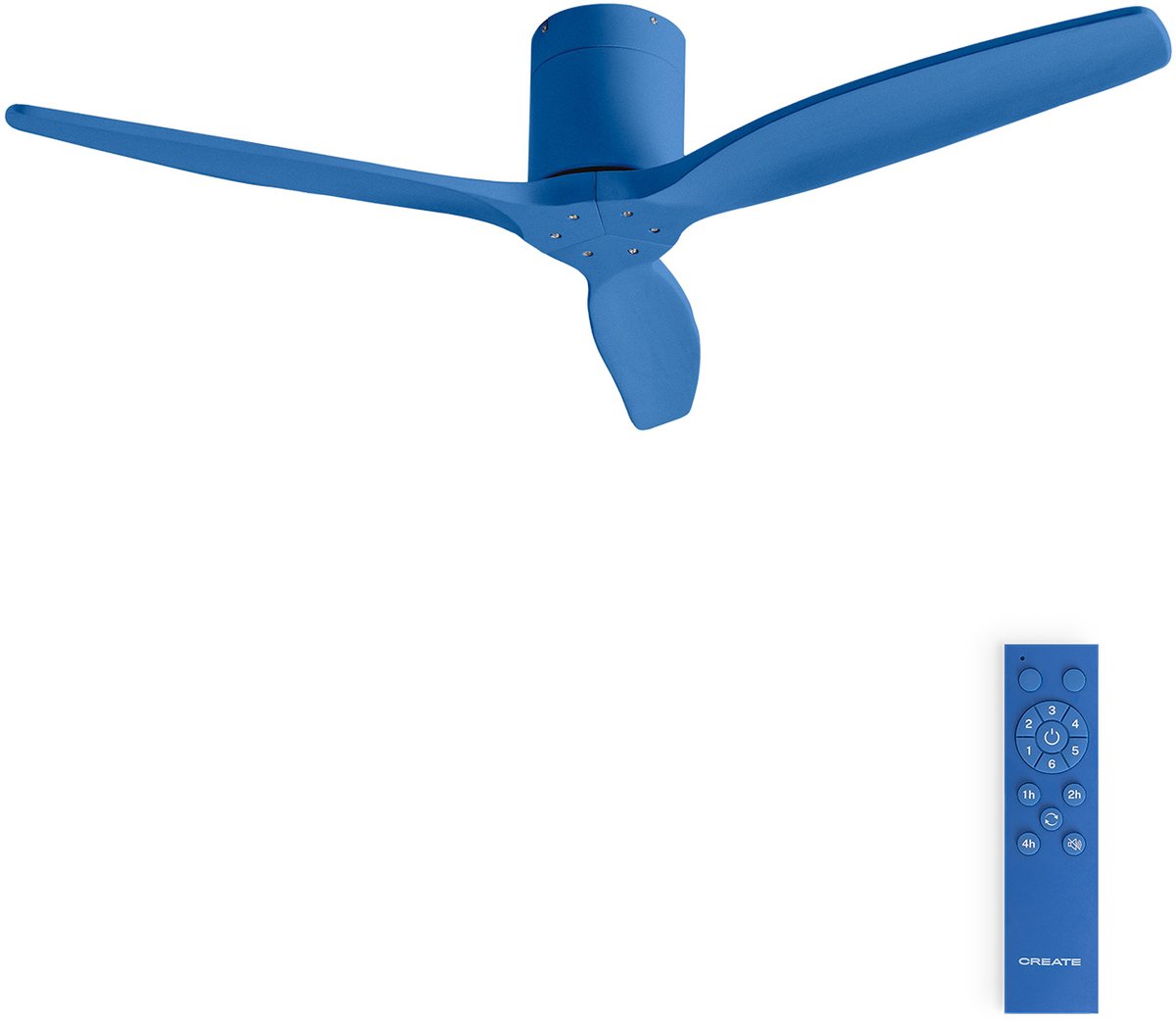 CREATE - Stille 40W plafondventilator met technische ABS bladen in verschillende maten - WIND CALM