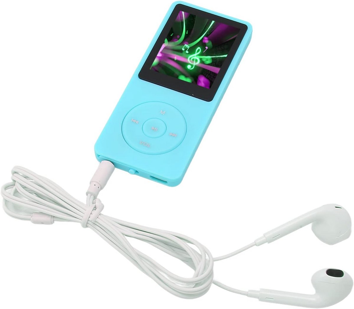 Draagbare MP3 MP4 Speler met 1.8 Inch Scherm en 8GB Geheugen Uitbreidbaar tot 64GB