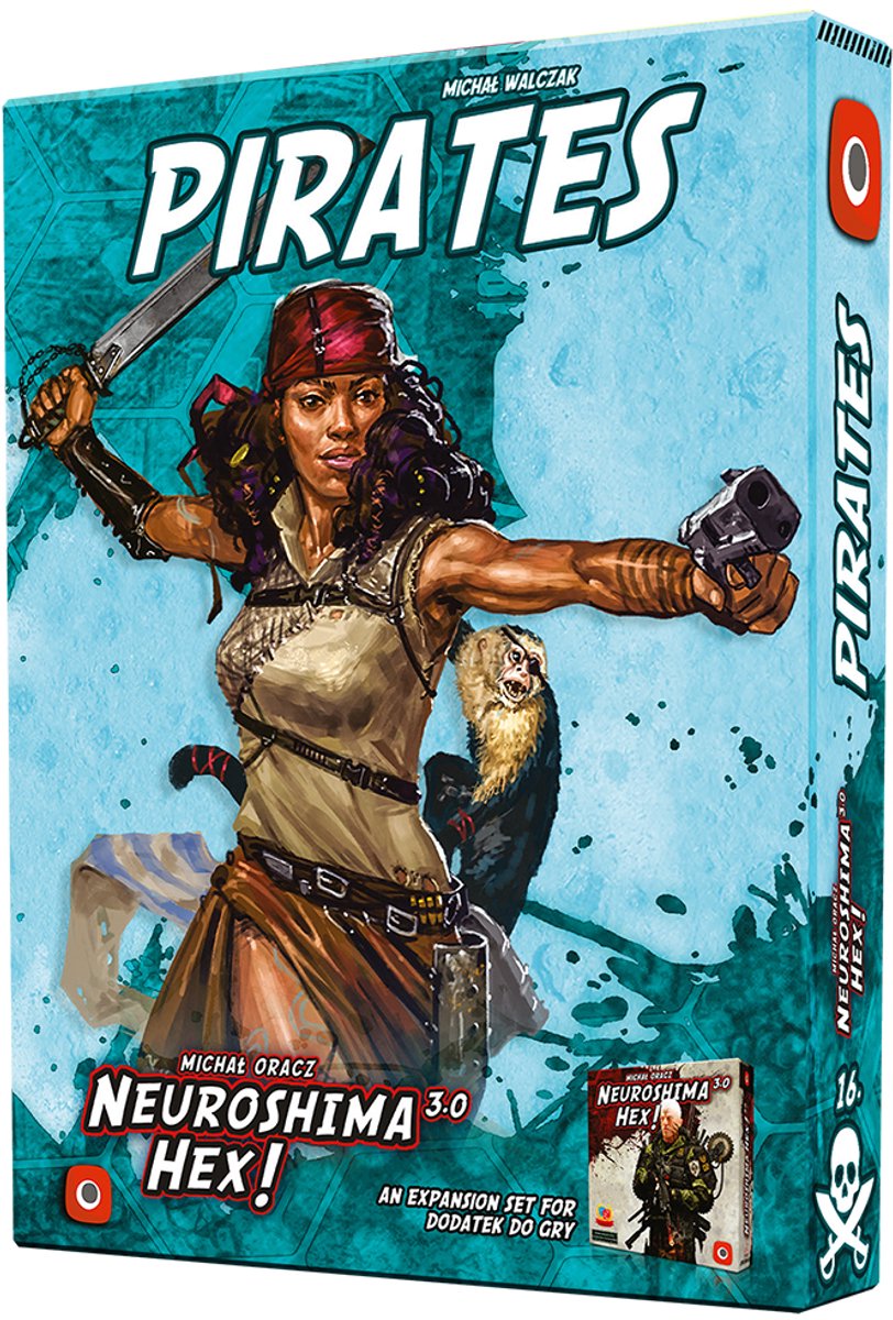 Neuroshima HEX 3.0 Pirates - Bordspel Uitbreiding - Engels