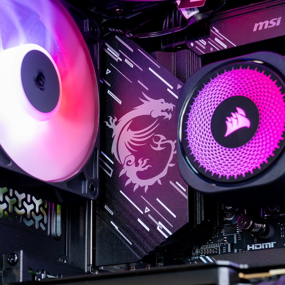 FlowUP Nautilus - Gaming PC - AMD Ryzen 7 9850X3D - NVIDIA RTX 5080 16GB - 32GB DDR5 RAM - 2TB - Waterkoeling thumbnail 6