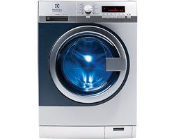 Electrolux Professional WE170V wasmachine Voorbelading 8 kg 1400 RPM Blauw, Roestvrijstaal, Wit