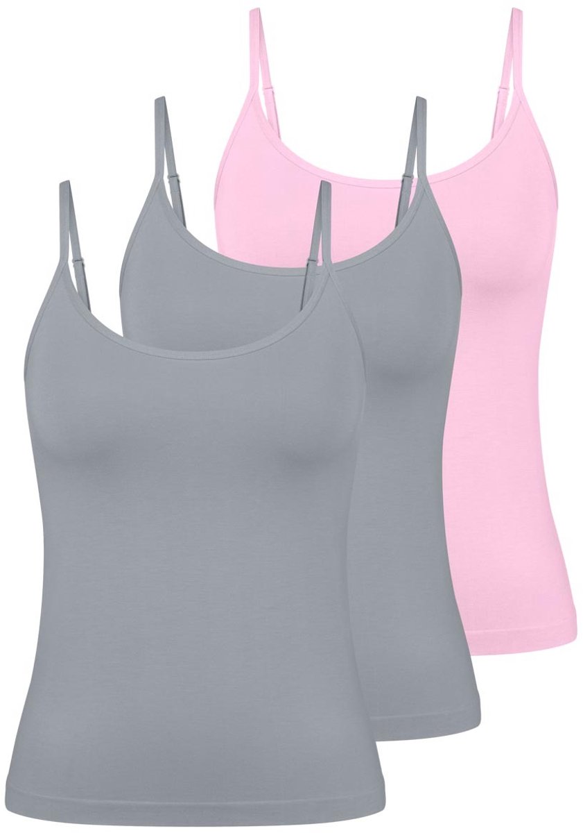 sloggi Dames spaghettitop 3 pack GO Sense