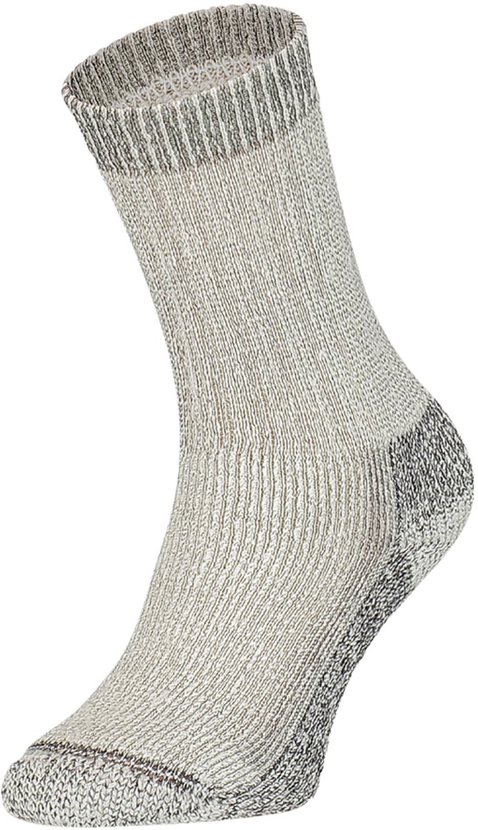 Eureka zachte merino wollen thermosokken S5 - unisex - grijs - maat 35-38