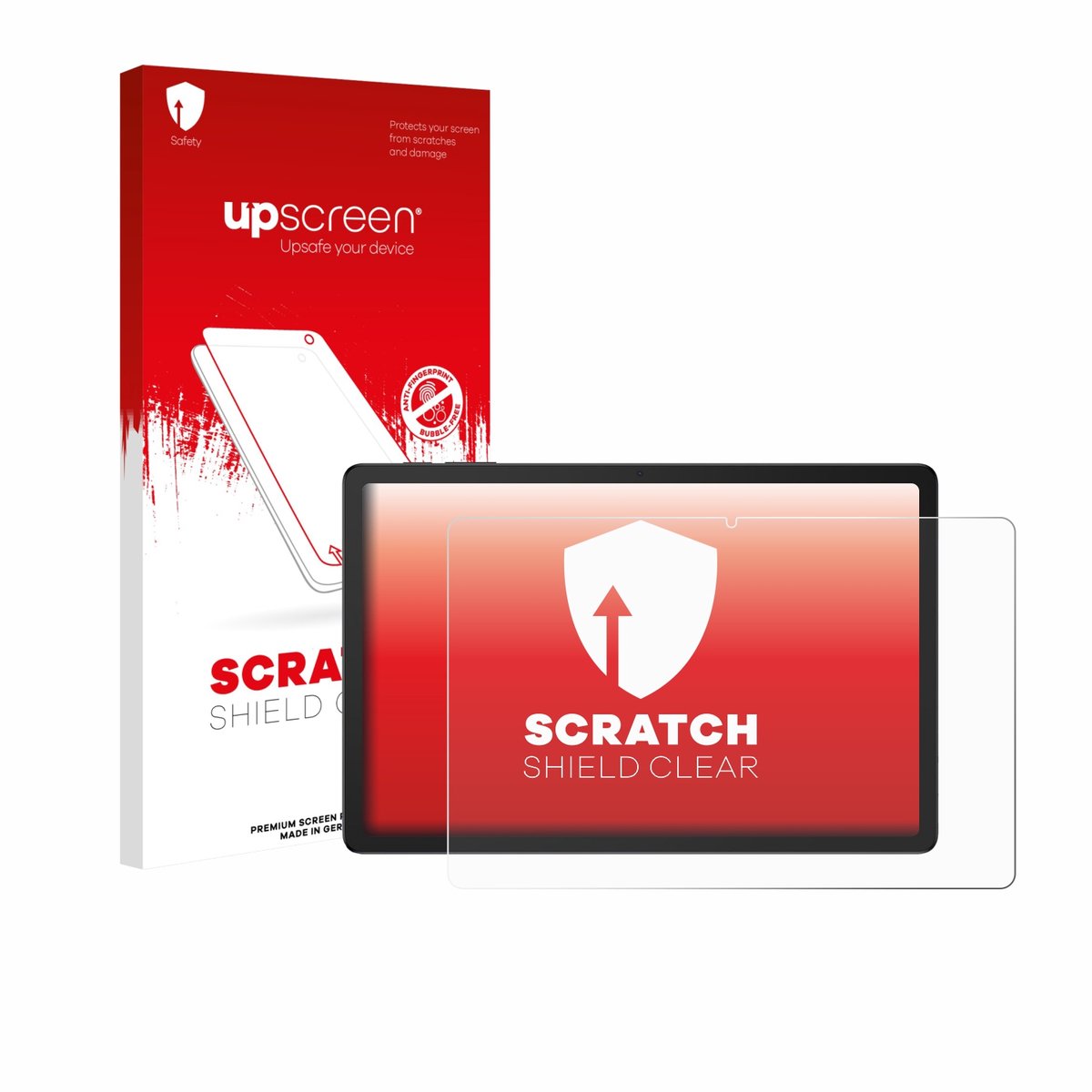 upscreen - Screenprotector voor Doogee Tab G6 Plus - Folie Beschermfolie transparant