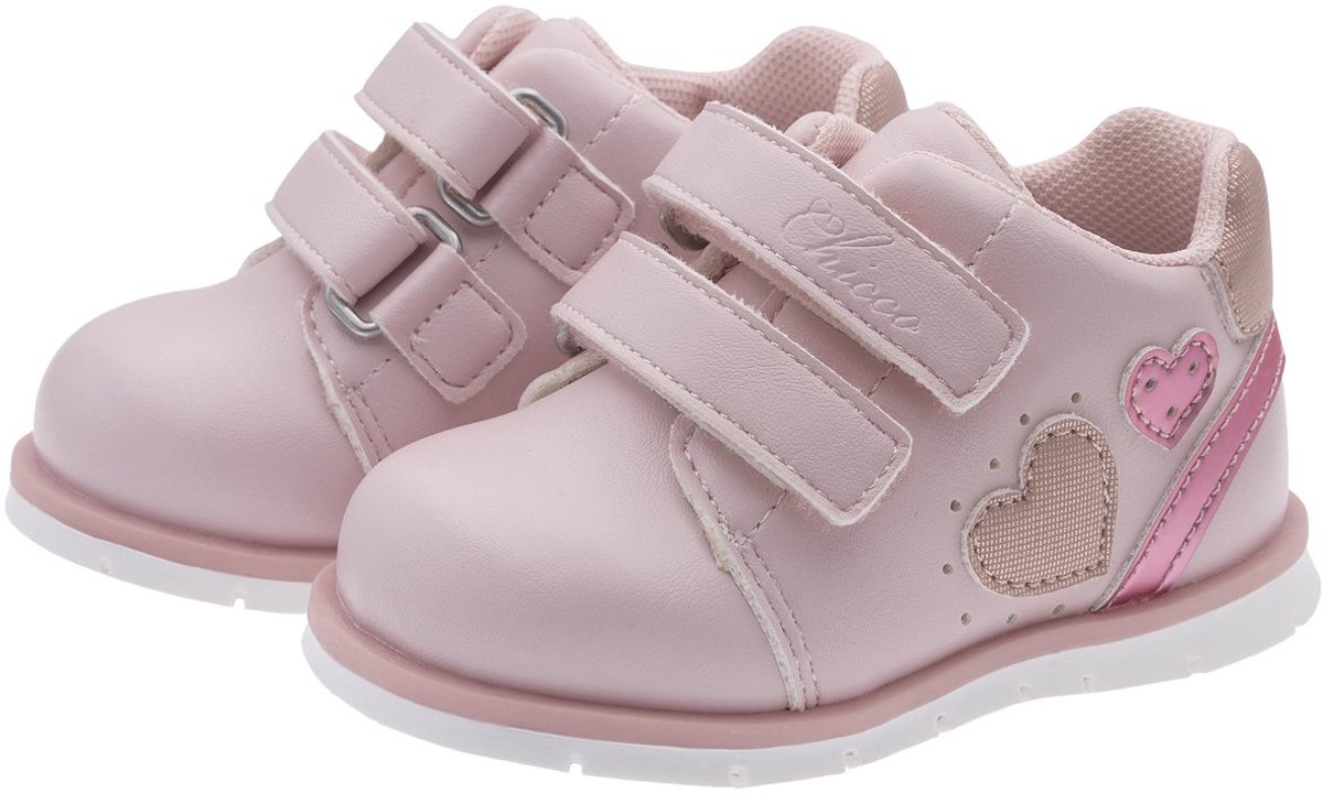 Chicco - Baby Meisje - Kindersneakers met Dubbele Klittenband - Maat 21