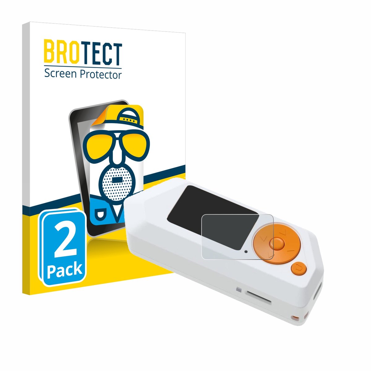 BROTECT - Screenprotector voor Flipper Zero FZ.1 - Folie Beschermfolie matte 2 Stuks