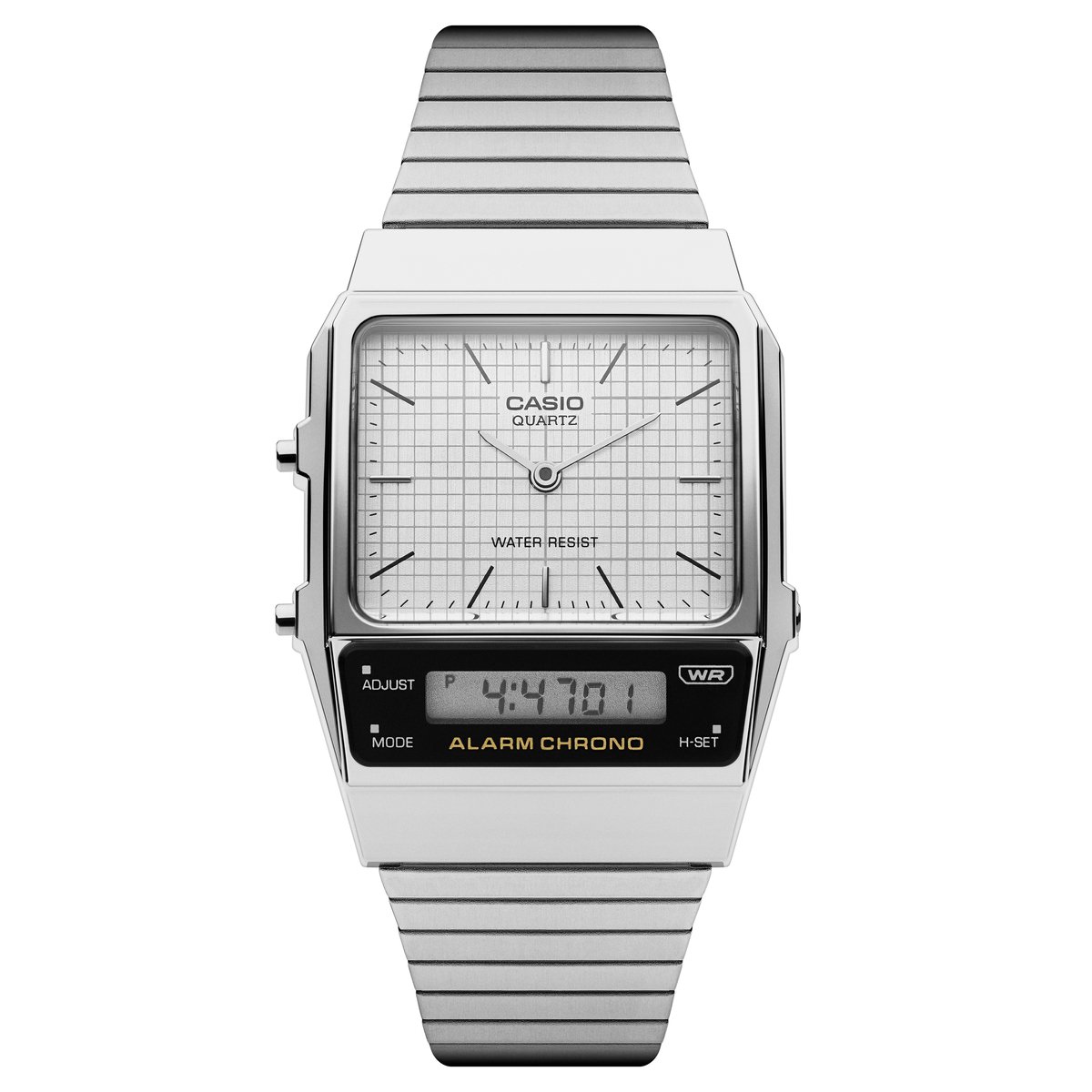 Casio Vintage AQ-800E-7AEF Herenhorloge 32 mm - Zilverkleurig