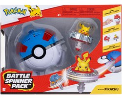 Pokémon - Battle Spinner Game - Pikachu #2 & Great Ball