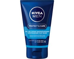 NIVEA MEN Protect & Care Reinigingsgel Gezicht - Face Wash - Gezichtsreinigingsmiddel - Cleanser…