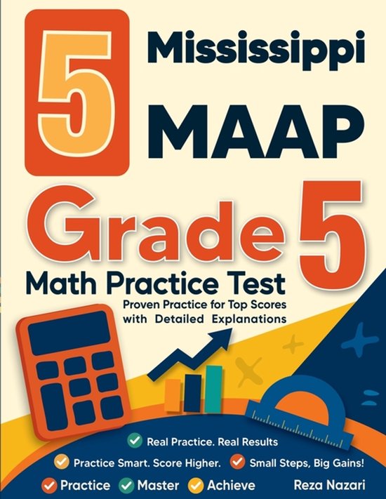 5 Mississippi MAAP Grade 5 Math Practice Tests - cover