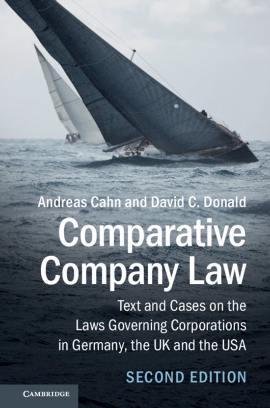Comparative Company Law - cover