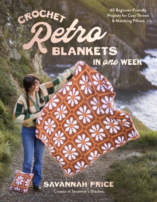 Crochet Retro Blankets in One Week - cover