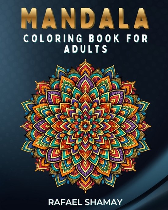 Mandala Coloring Book for Adults - cover